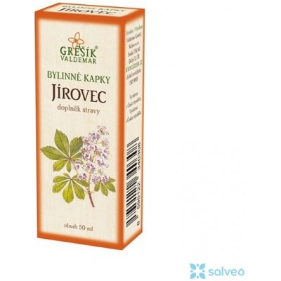 Grešík Jírovec kapky Devatero bylin 50 ml – Hledejceny.cz
