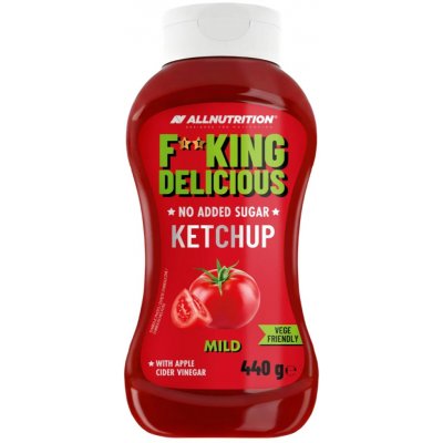 Delicious kečup s jablečným octem bez přidaného cukru 440 g – Hledejceny.cz