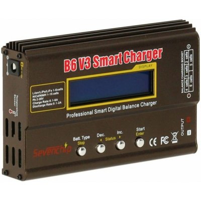 KIK Imax B6 V3 80W 6A inteligentní nabíječka s balancérem – Zboží Mobilmania