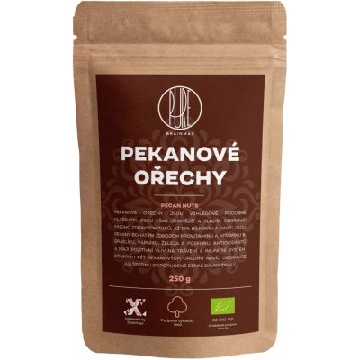 BrainMax Pure Pekanové ořechy Bio 250 g – Zboží Mobilmania