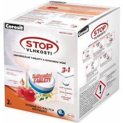 Ceresit Stop vlhkosti Pearl náhradní tablety 2 x 300 g energické ovoce