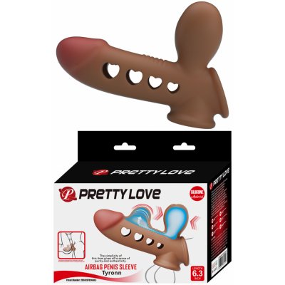 Pretty Love Tyronn Airbag Penis Sleeve Skin, nafukovací návlek na penis – Hledejceny.cz