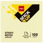 Bloček samolepící STICK UP žlutý 76 x 76mm DELI EA00353 – Hledejceny.cz