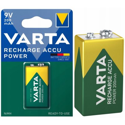 Varta Power 9V 200 mAh 1ks 56722101401 – Zboží Živě