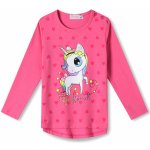 Kugo dívčí tričko sytě růžová – Zboží Dáma