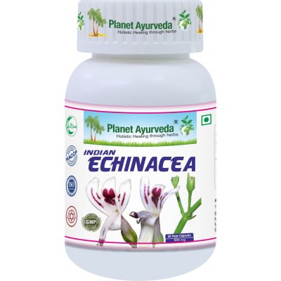 Planet Ayurveda Indická Echinacea extrakt 10:1 500 mg 60 kapslí – Hledejceny.cz