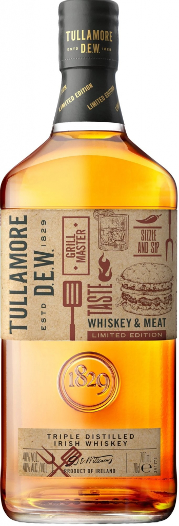 Tullamore Dew Whiskey & Meat Limited Edition 40% 0,7 l (holá láhev)