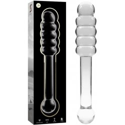 Ibiza Nebula Model 20 Dildo Borosilicate Glass 20.5 x 3 cm Clear