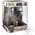 Funko Pop! Star Wars The Mandalorian Mandalorian with Baby Yoda 25 cm Super Sized – Zboží Mobilmania