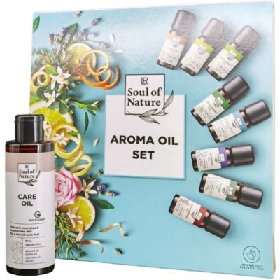 SoN Soul of Nature Pečující série aromatických olejů 8 x 10 ml + 1 x 100 ml – Hledejceny.cz