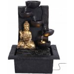 ProGarden fontána pokojová s LED osvětlením BUDDHA rovná – Zboží Dáma