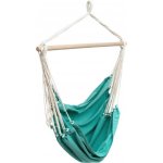 Hesperide Brazilské houpací křeslo Cuenca bavlněné sezení 135 x 120 x 150 cm mořská modrá – Sleviste.cz