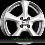 MSW 19 6x14 4x100 ET38 silver – Hledejceny.cz