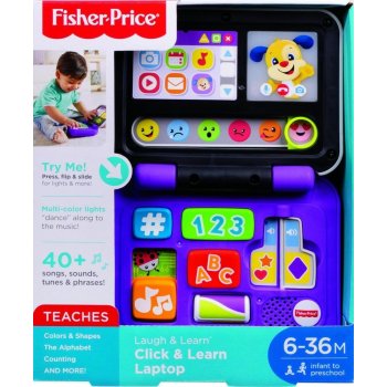 Fisher-Price Naučný laptop CZ FXK46