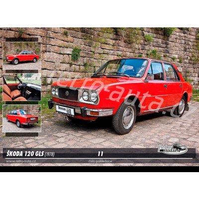 Pohlednice č. 11 - ŠKODA 120 GLS (1978) – Zboží Dáma Pohlednice č. 11 - ŠKODA 120 GLS (1978) – Zboží Dáma