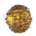 Retlux RXL 240 Dekorace z ratanu ve tvaru koule 20 LED – Hledejceny.cz
