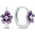 Olivie stříbrné fialový květ 7007 – Sleviste.cz