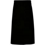Link Kitchen Wear Kuchařská zástěra ke kolenům 70 x 140 cm Černá, 70 x 140 cm X70140 – Hledejceny.cz