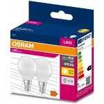 Osram SADA 2x LED Žárovka P45 E14/4,9W/230V 3000K – Zboží Živě