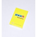 Bloček samolepící 76x51 mm, neon žlutý, 100 lístků /21132/ – Hledejceny.cz