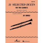 Jay Arnold 31 Selected Duets for Two Clarinets Book 2 noty na pro 2 klarinety – Hledejceny.cz