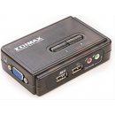 KVM přepínače Edimax EK-UAK2 KVM přepínač, 2 porty, USB, desktop + 2x KVM kabel