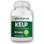 Allnature Kelp 500mg 30 tablet – Zboží Mobilmania