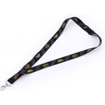 Šňůrka na krk Karton P+P s karabinkou – Sleviste.cz