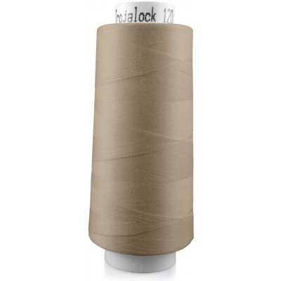 Nitě TROJALOCK polyester na overlock 2500m AMANN - více barev ods.: 1222 béžová – Zboží Dáma