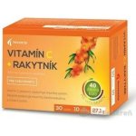 Noventis Vitamín C + Rakytník 40 tablet – Hledejceny.cz