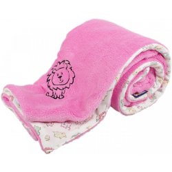 Kaarsgaren Dětská deka růžová lev