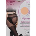 Body Protect punčochové kalhoty pro těhotné 40 den béžová – Zboží Dáma