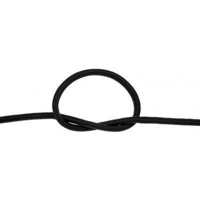 Guma, pruženka - kulatá šíře 3mm - ČERNÁ – Zboží Dáma