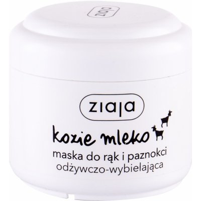 Ziaja Goat´s Milk Hand Mask bělicí maska na ruce a nehty s kozím mlékem 75 ml – Zbozi.Blesk.cz