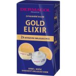 Dermacol Gold Elixir Omlazující kaviárový denní krém SPF10 50 ml + Omlazující kaviárový noční krém 50 ml + Omlazující maska s kaviárem 2 x 8 g dárková sada – Hledejceny.cz