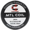 Coilology MTL předmotané spirálky SS316 0,9ohm 28GA 10ks