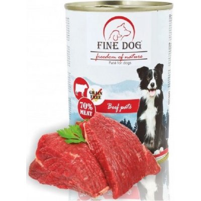 Fine Dog FoN hovězí 70% masa Paté 400 g – Hledejceny.cz