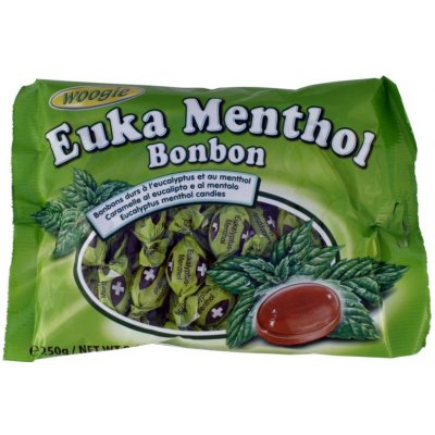 Woogie bylinkové bonbony Euka Menthol 175 g – Sleviste.cz