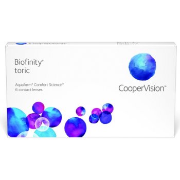 Cooper Vision Biofinity Toric 6 čoček