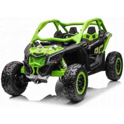 Mamido Elektrické autíčko Buggy Maverick Can-Am 2x24V 4x200W EVA zelená – Zboží Dáma