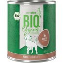 zooplus 24 x Bio bio husí s bio dýní bez obilovin 0,8 kg