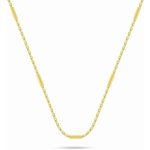 Brilio Silver Něžný pozlacený náhrdelník NCL197Y – Hledejceny.cz