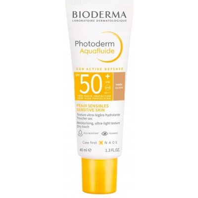 Bioderma Photoderm Aquafluide SPF50+ fluid na obličej tmavý 40 ml – Hledejceny.cz
