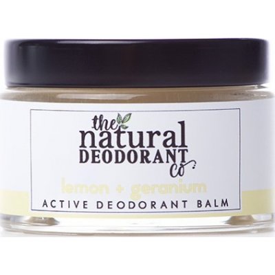 The Natural Deodorant Co. Active Deodorant Balm Lemon + Geranium 55 g