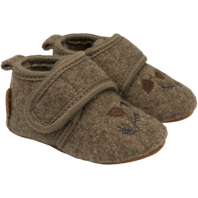 Mikk-Line dětské kožené capáčky Jelenice barefoot protiskluzové – Sleviste.cz