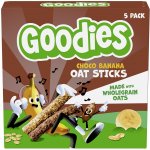Goodies Ovesné tyčinky kakao-banán 5 x 23 g – Zboží Dáma