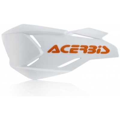 Acerbis kryty páček X-FACTORY bílá/oranž – Zboží Mobilmania