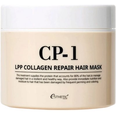 Esthetic House - CP-1 - LPP Collagen Repair Hair Mask Opravná kolagenová maska na vlasy 300 ml – Zboží Mobilmania