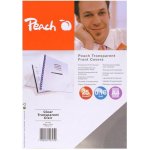 PEACH PB100-15 A4 přední, transparentní - balení 25 ks – Zboží Mobilmania