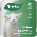 Tento Kitchen Innovations kuchyňské papírové utěrky 3vrstvé 2× 17 m 2 role – Zboží Dáma
